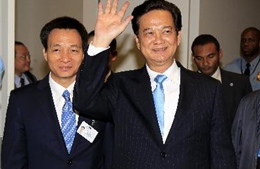 Thủ tướng Nguyễn Tấn Dũng đối thoại với các tập đoàn Mỹ